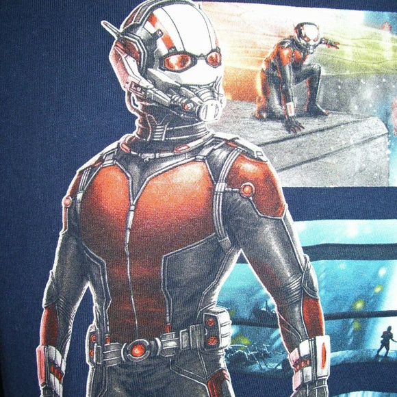 Marvel Ant-Man Graphic T-Shirt Large Movie Scenes - Picture 3 of 8